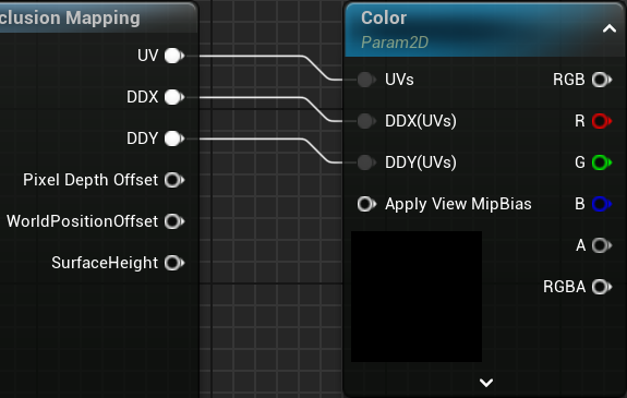 FPOM Material Function outputs
